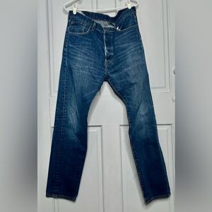 Levi’s 501 button fly jeans Men’s 36x34 medium wash